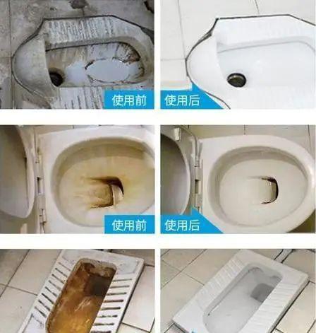 遇到那種陳年老黃垢，就讓泡泡多附著一會兒，配合刷子一刷，再用水一沖，瞬間白到亮眼.jpg